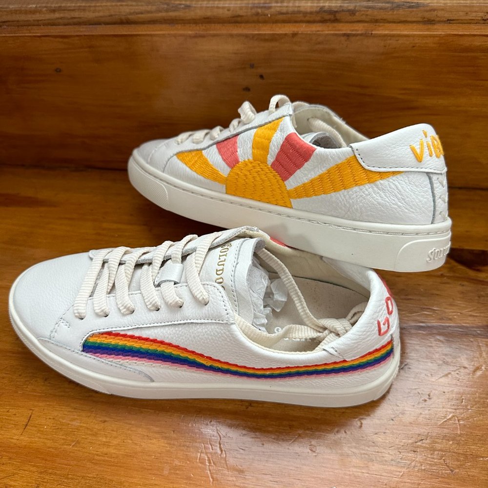 Soludos “The Original Ibiza Rainbow Wave” Size 5.5